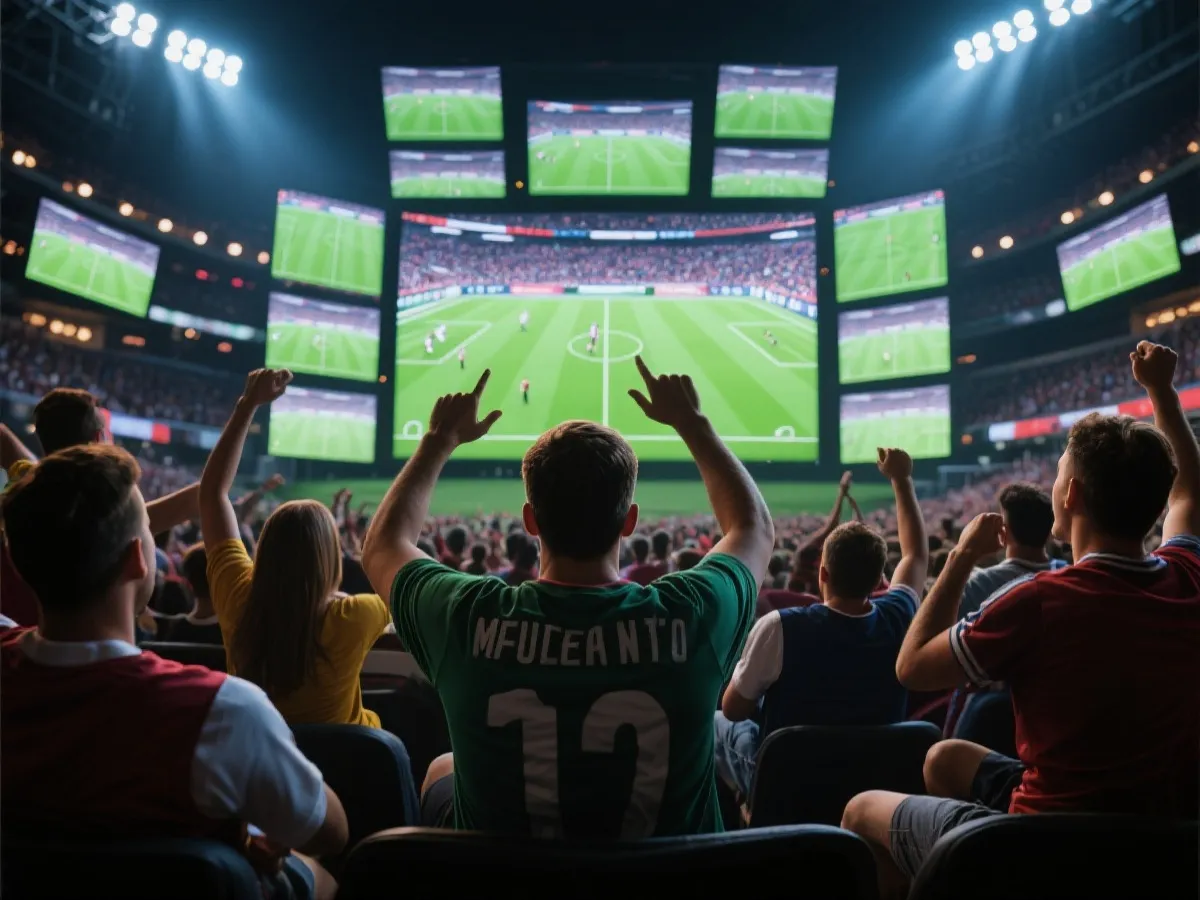 世界杯赛事直播氛围