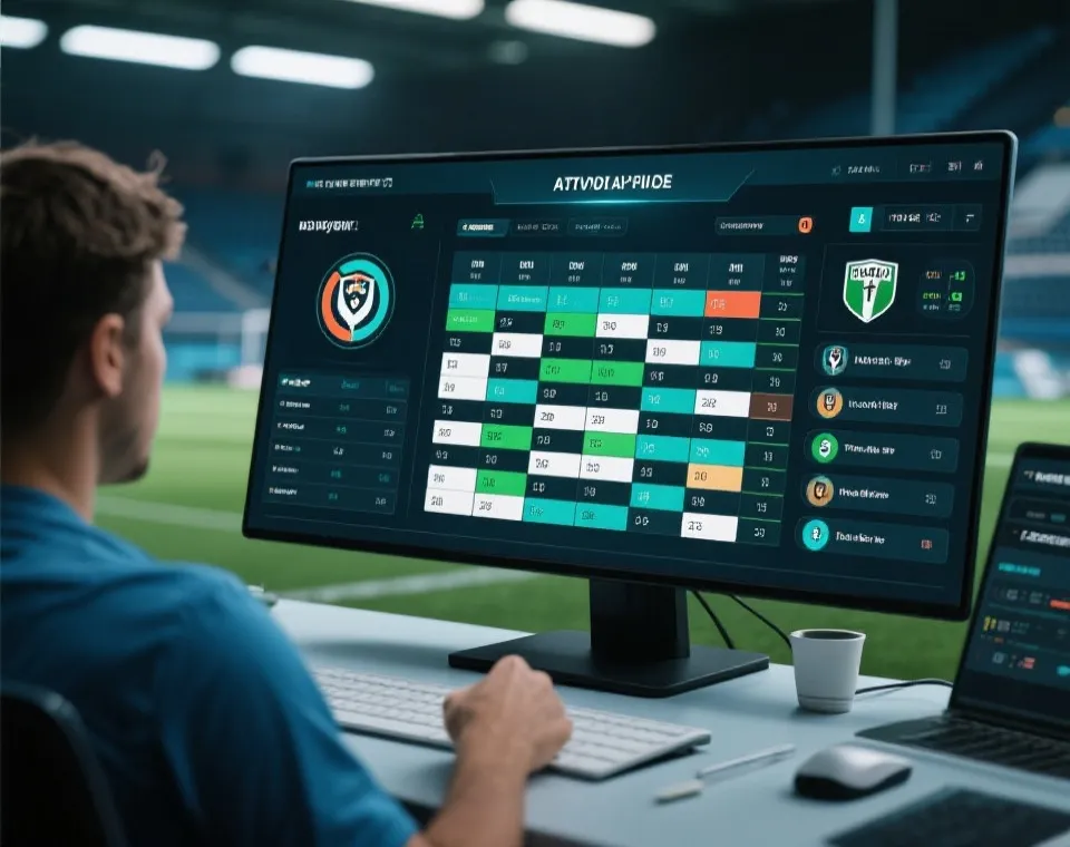 赛程与积分榜数据化展示