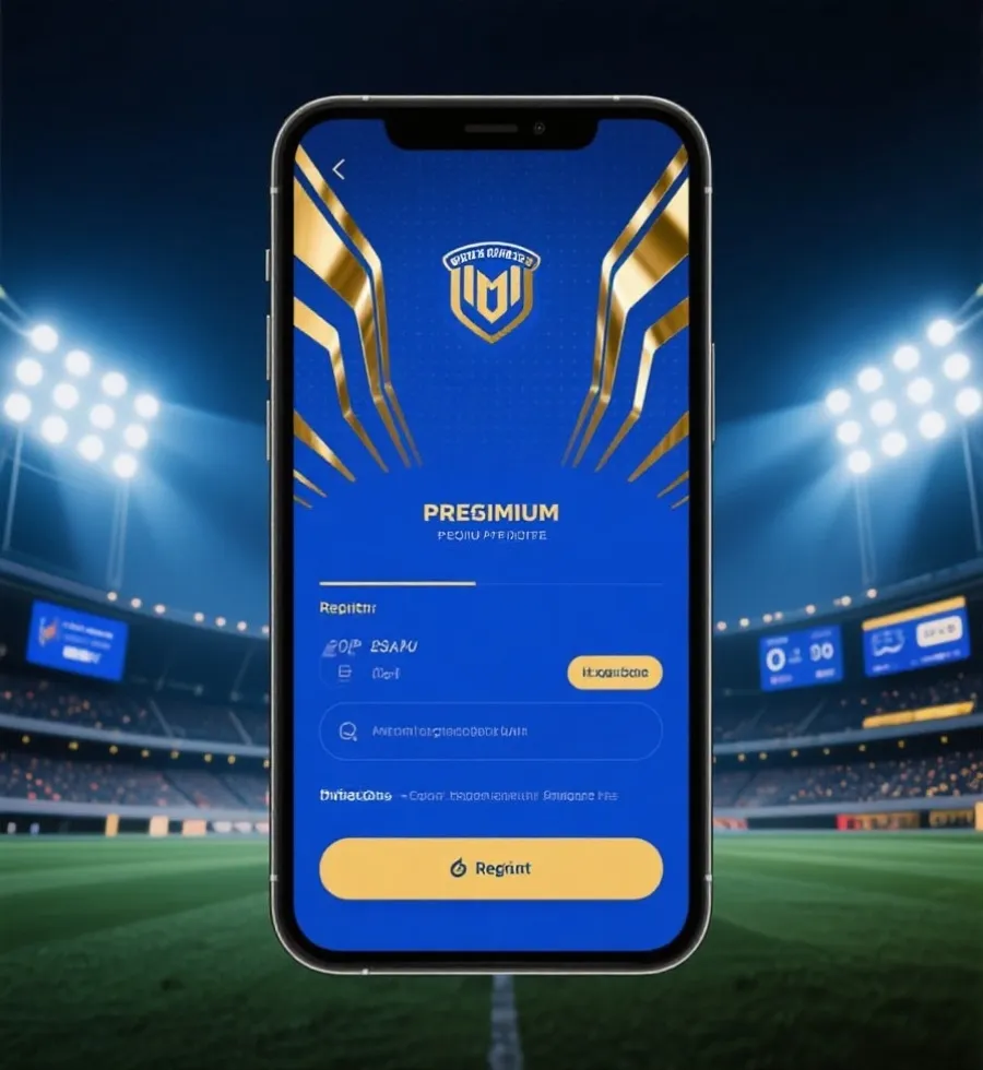 世界杯官方资讯中心会员注册界面示意图